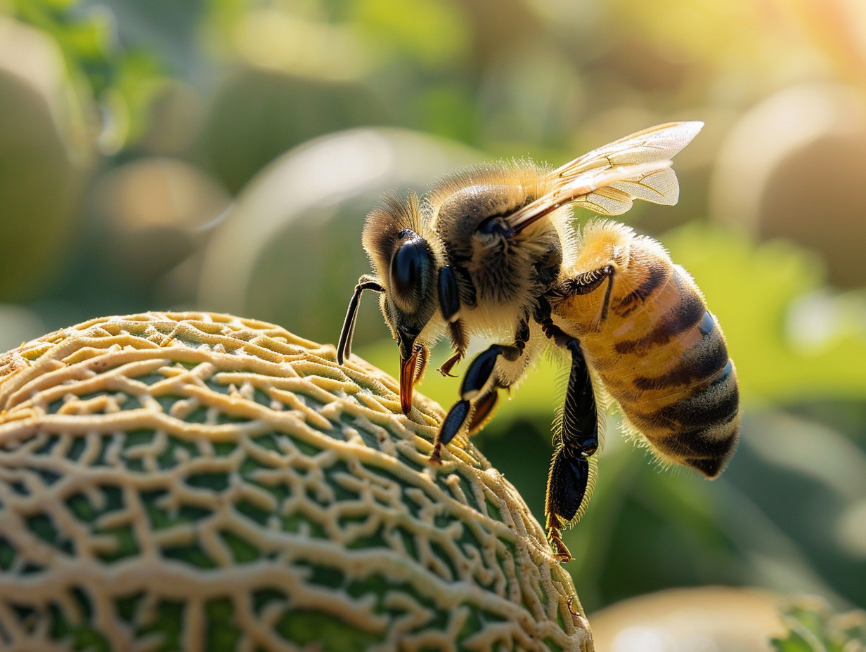 melons pollinisation